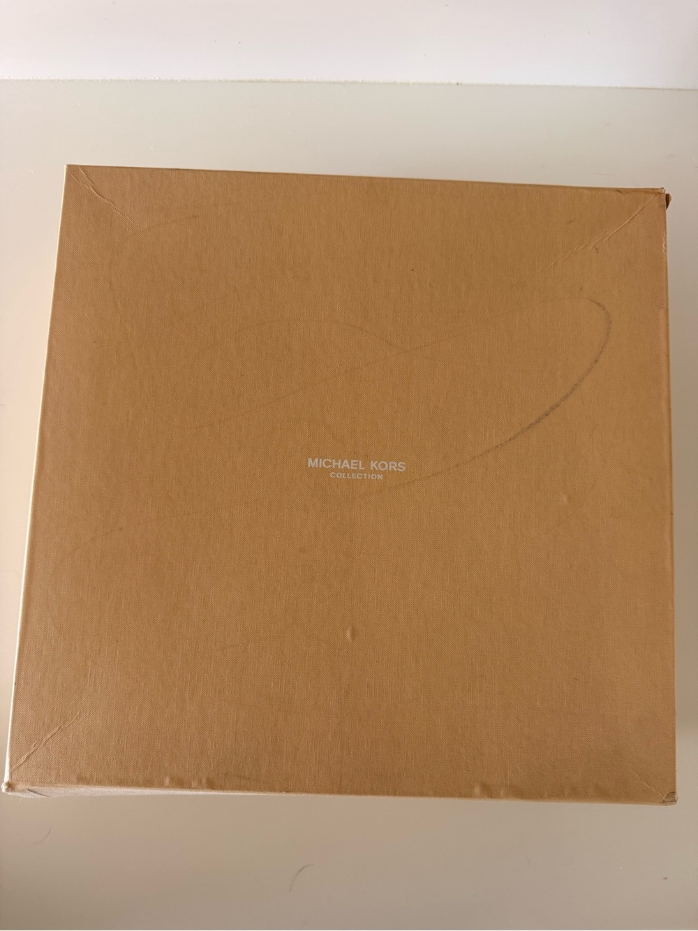 Michael Kors Tan Box with Subtle Logo